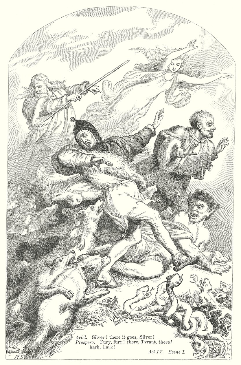 The Tempest by Henry Courtney (after) Selous