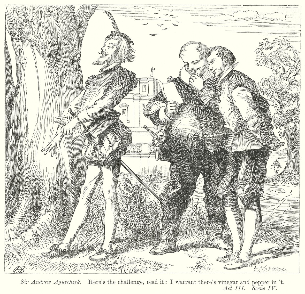 Twelfth Night by Henry Courtney (after) Selous