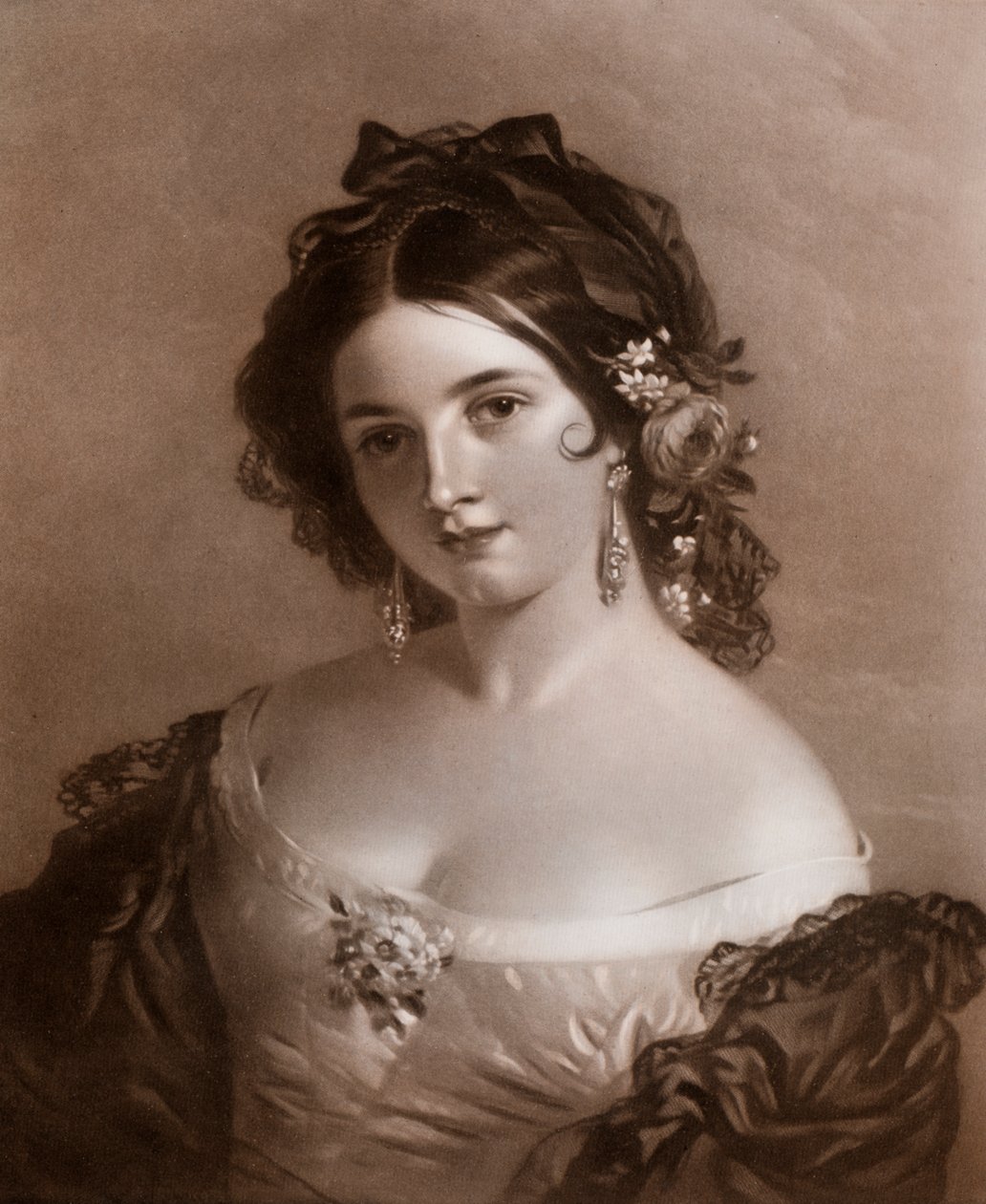 Beaming Eyes, 19th century, 1913 by Henry Cousins