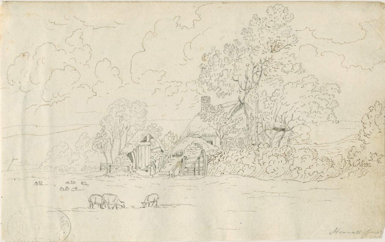 Stonnall Church, 20 Jun 1813 by Henry Curzon Allport