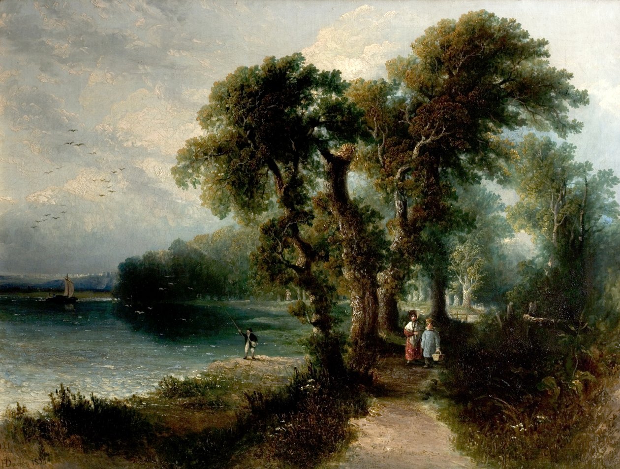 Nottingham from Wilford Grove, 1831 by Henry Dawson