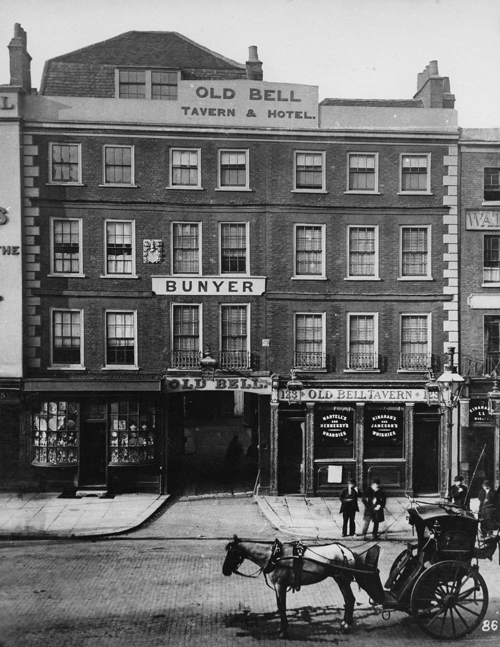 The Old Bell Inn, High Holborn, c.1884 by Henry Dixon