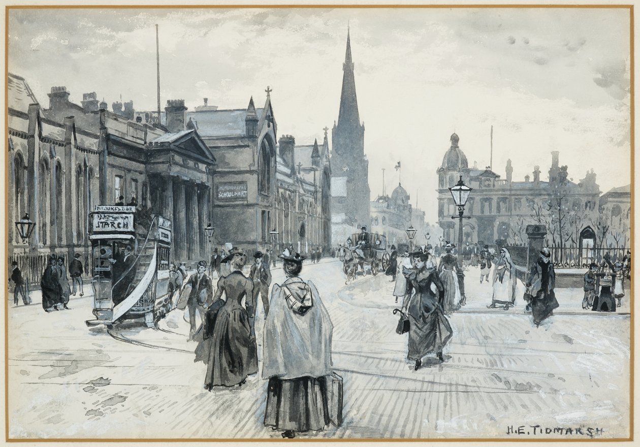 Chorlton Town Hall, School of Art, Cavendish Street Chapel by Henry Edward Tidmarsh