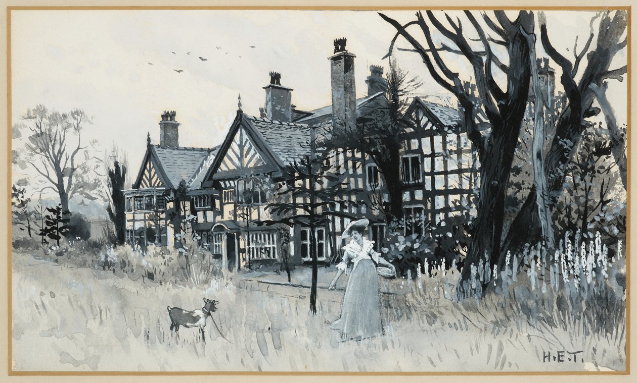 Kersal Cell, Agecroft by Henry Edward Tidmarsh