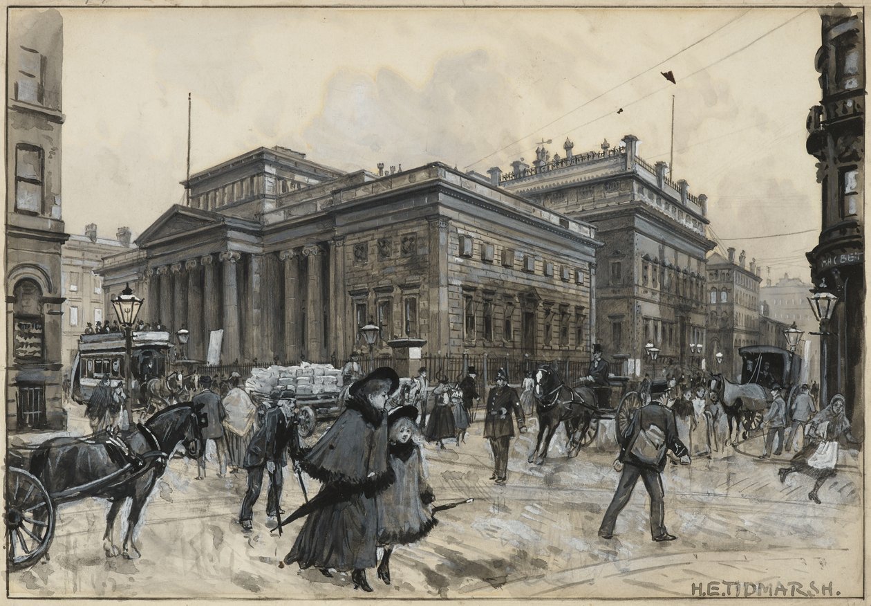 The Art Gallery, Mosley Street, and the Atheneum by Henry Edward Tidmarsh