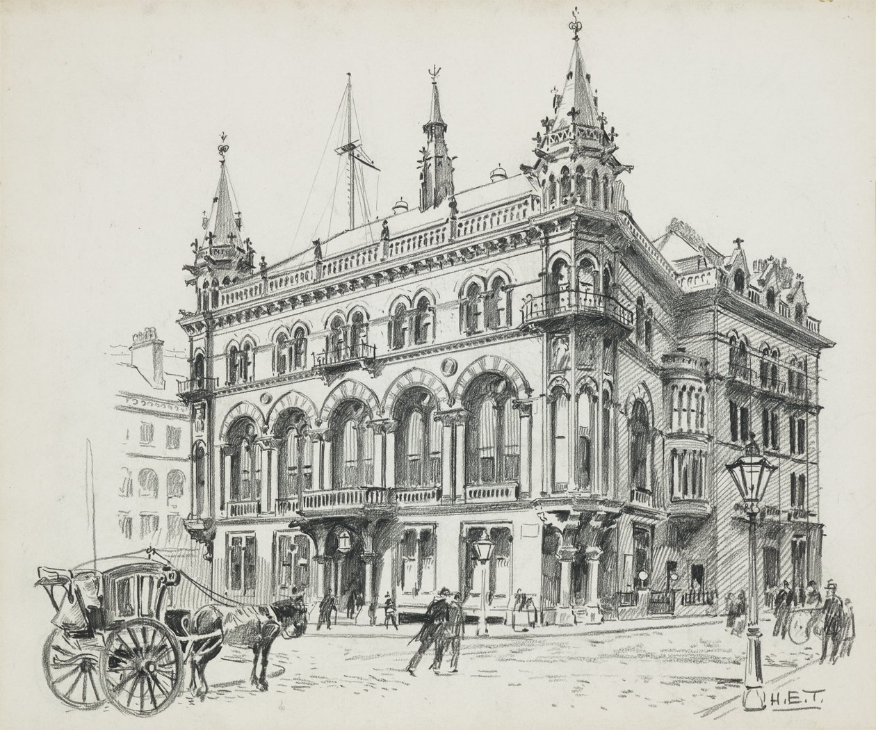 The Reform Club, King Street by Henry Edward Tidmarsh