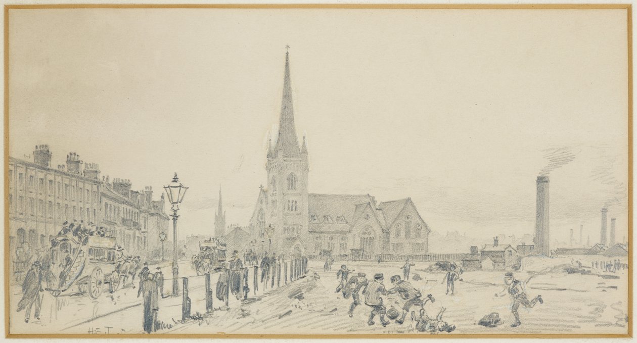 Victoria Wesleyan Chapel, Cheetham Hill Road by Henry Edward Tidmarsh