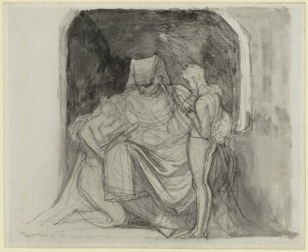 The Spirit of Knowledge by Johann Heinrich Füssli