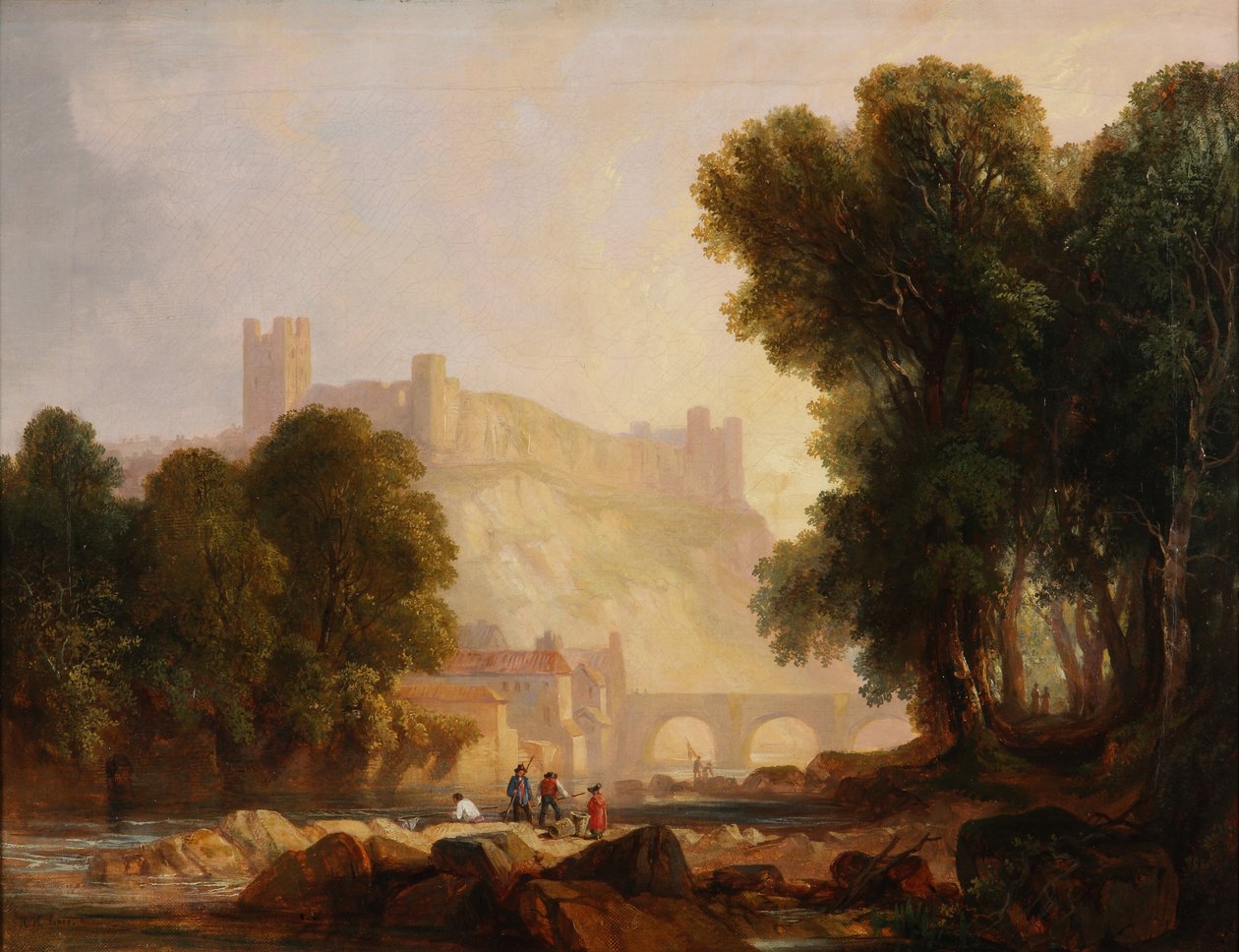Richmond Castle, Yorkshire by Henry Harris Lines
