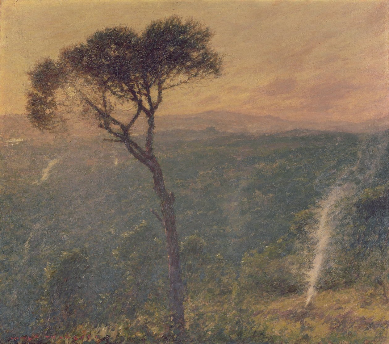 A Ligurian Valley, c.1910 by Henry Herbert La Thangue