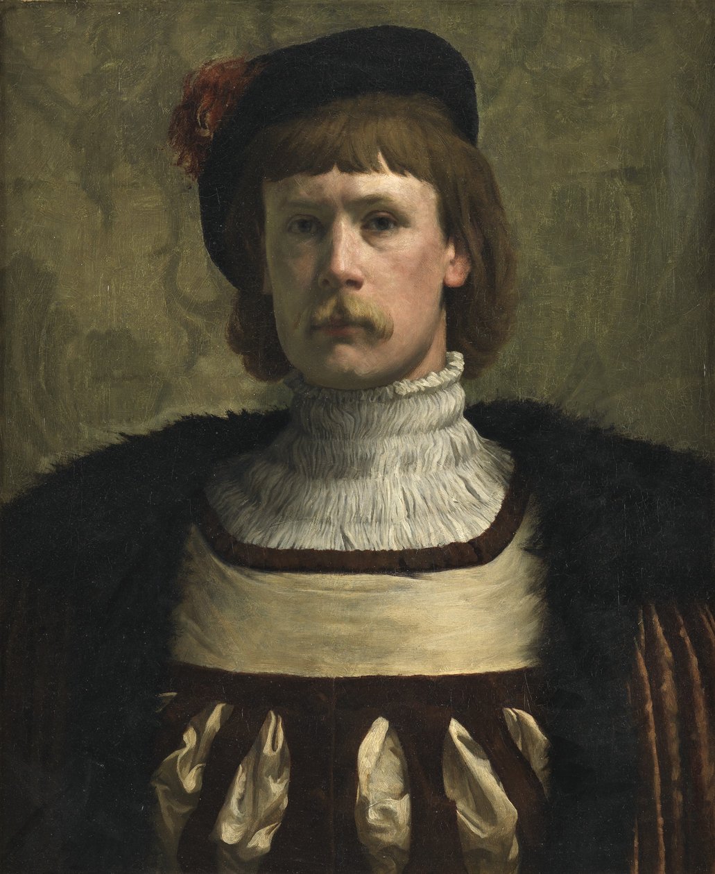 An English Noble by Henry Herbert La Thangue