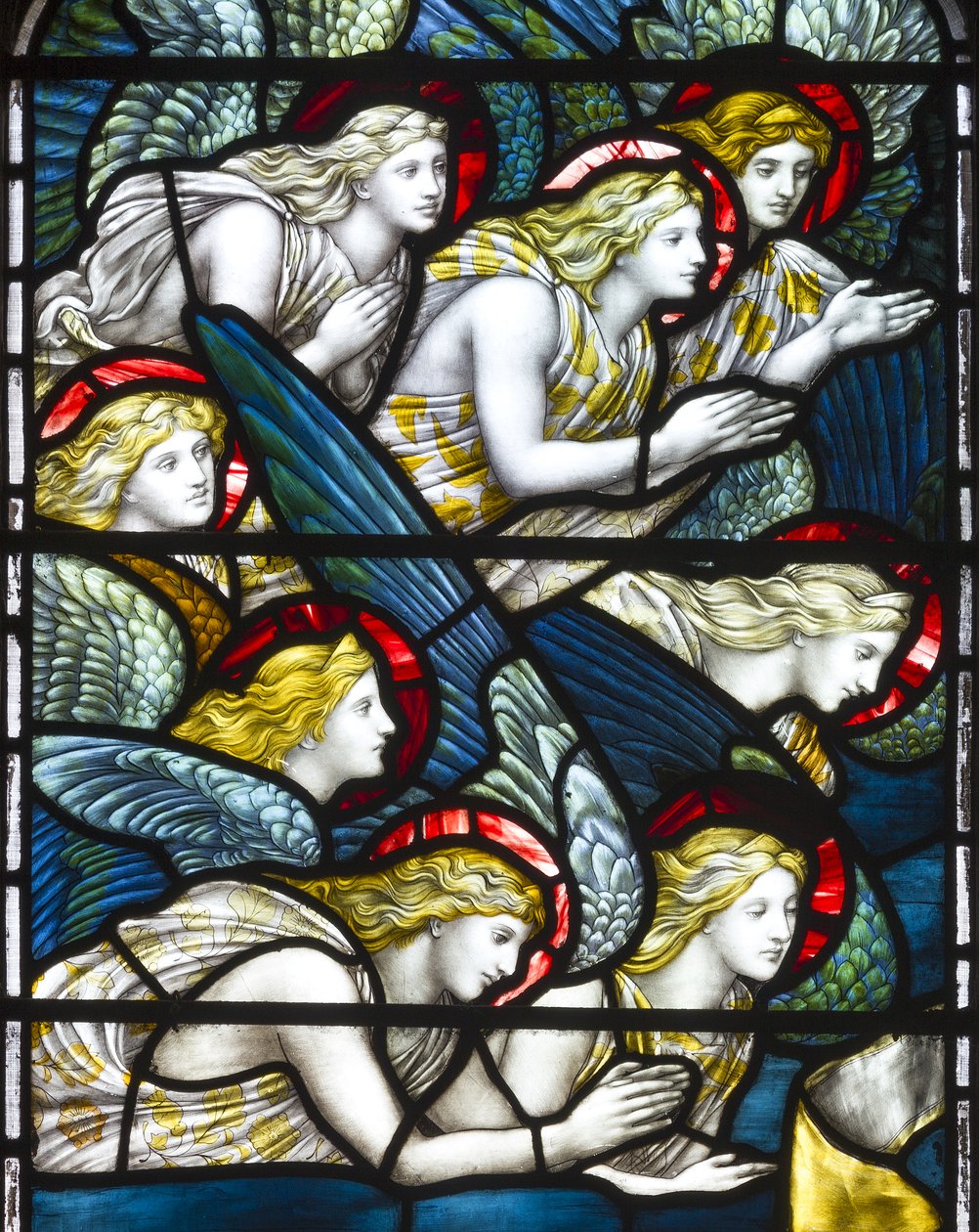 Angels, Adoration of The Lamb by Henry Holiday