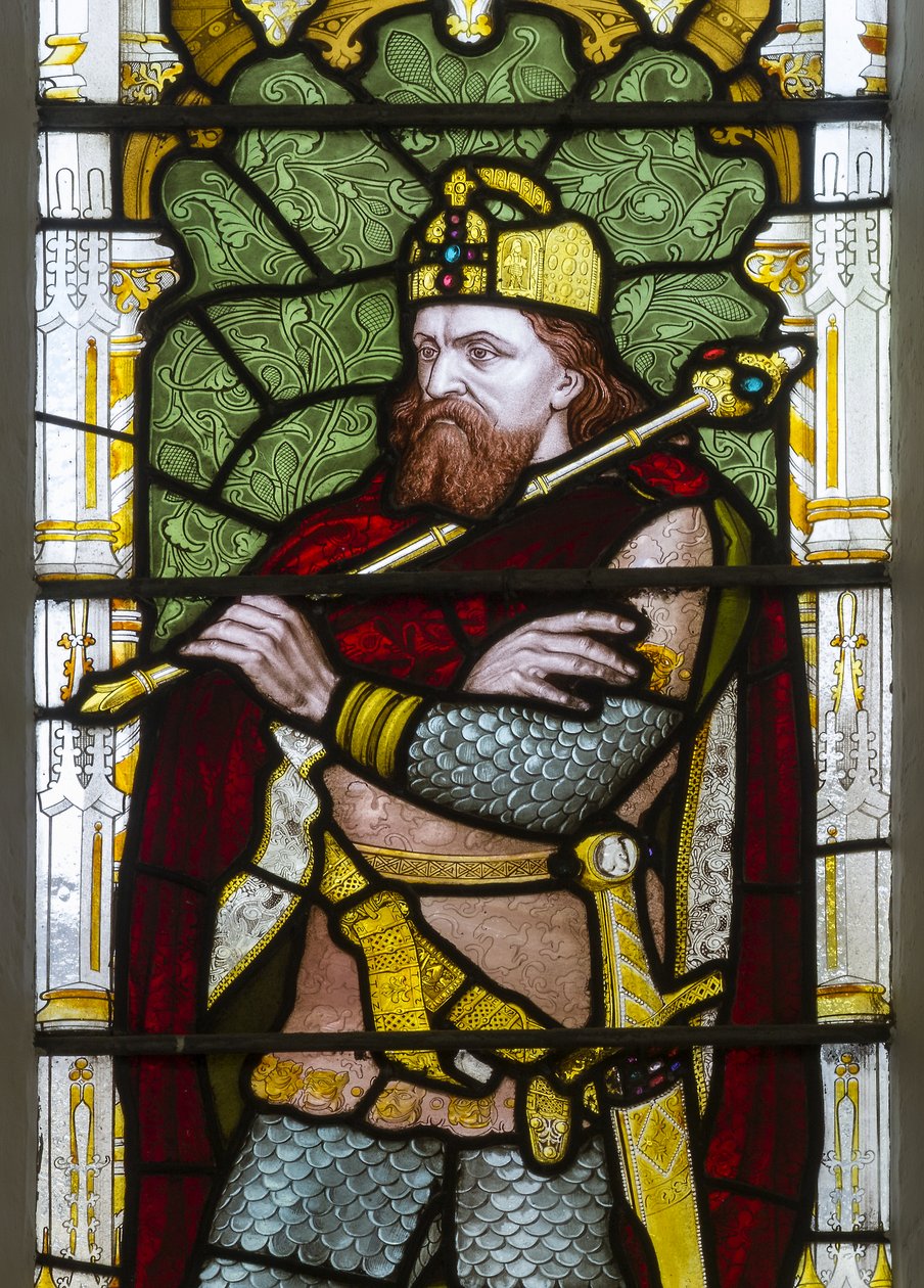 Cambridge, Trinity College, Heaton Butler & Bayne, Henry Holiday, Carolus, CA by Henry Holiday
