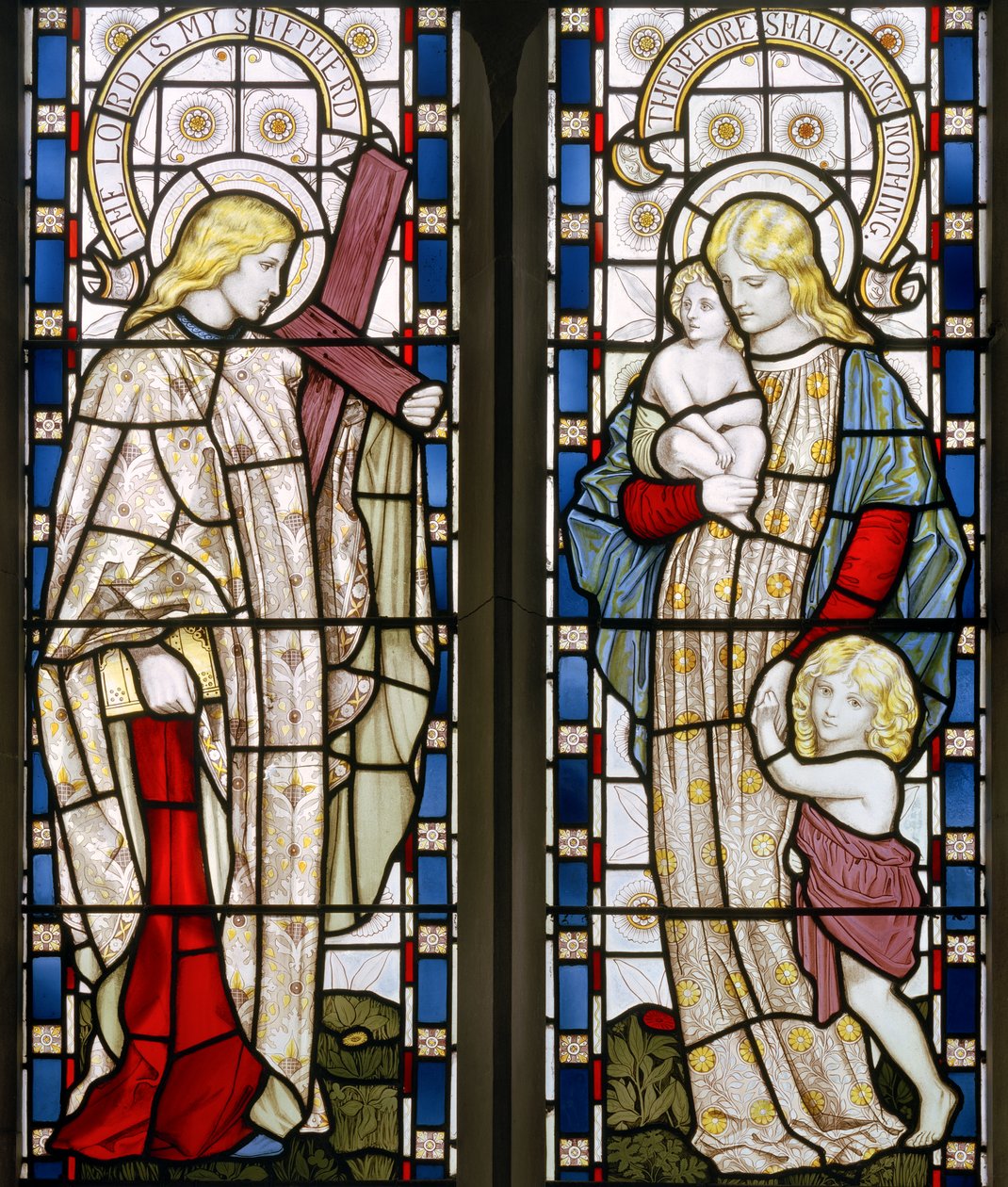 Faith and Charity, 1871 by Henry Holiday