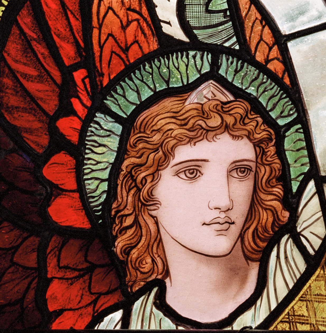 Ministering Angels (detail) by Henry Holiday