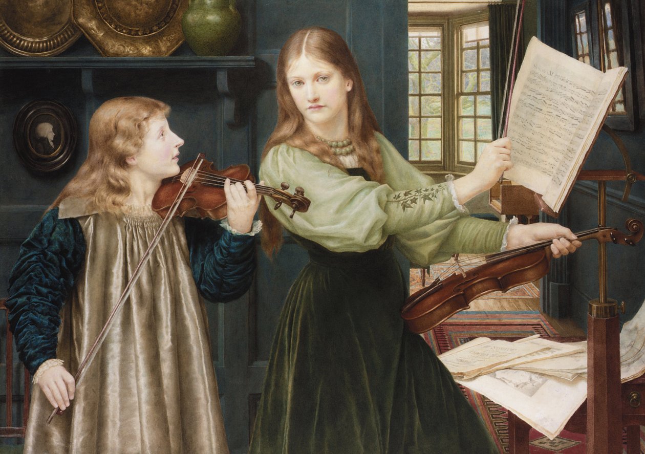 Duet by Henry Holiday