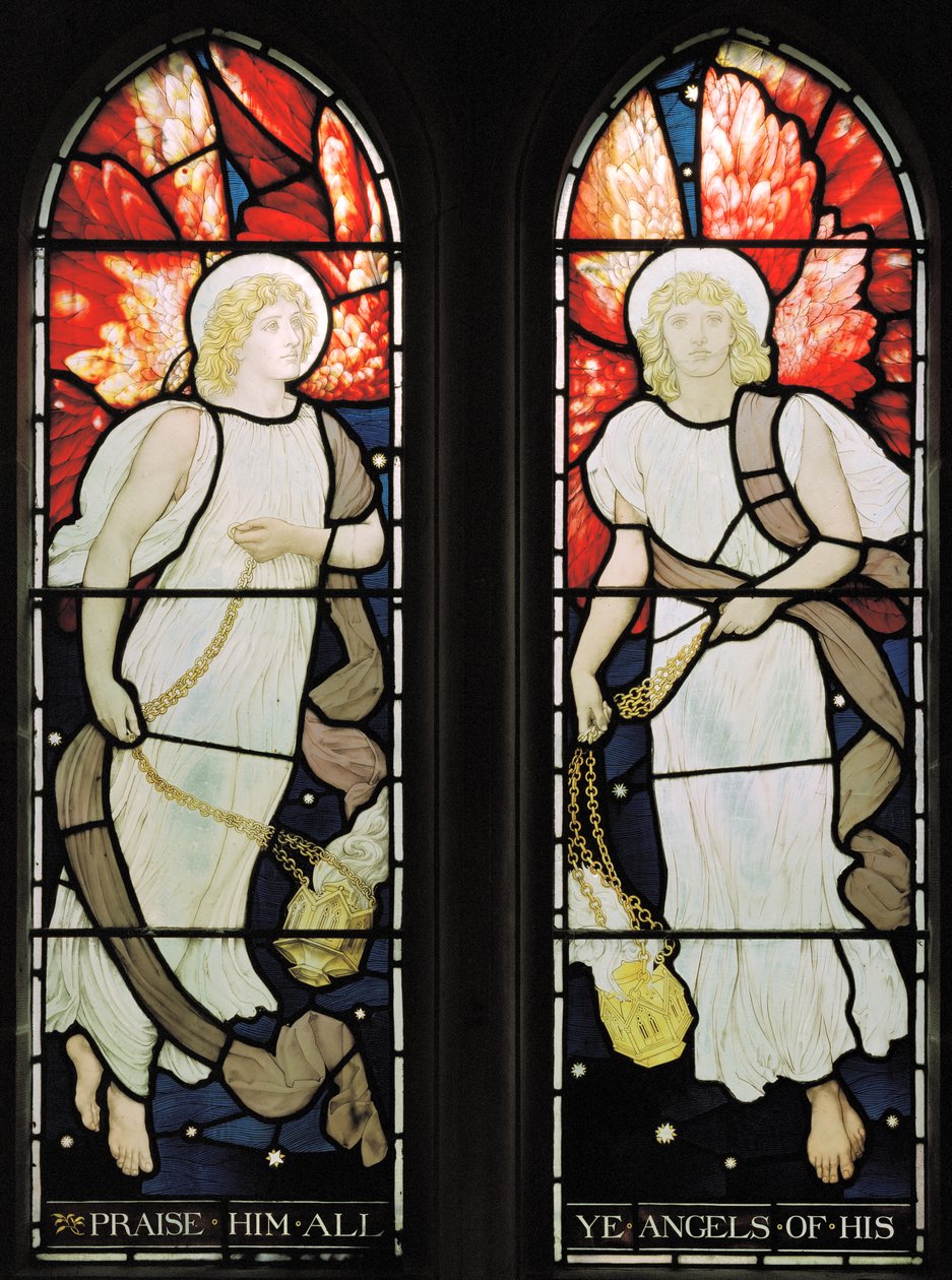 Sensing Angels by Henry Holiday