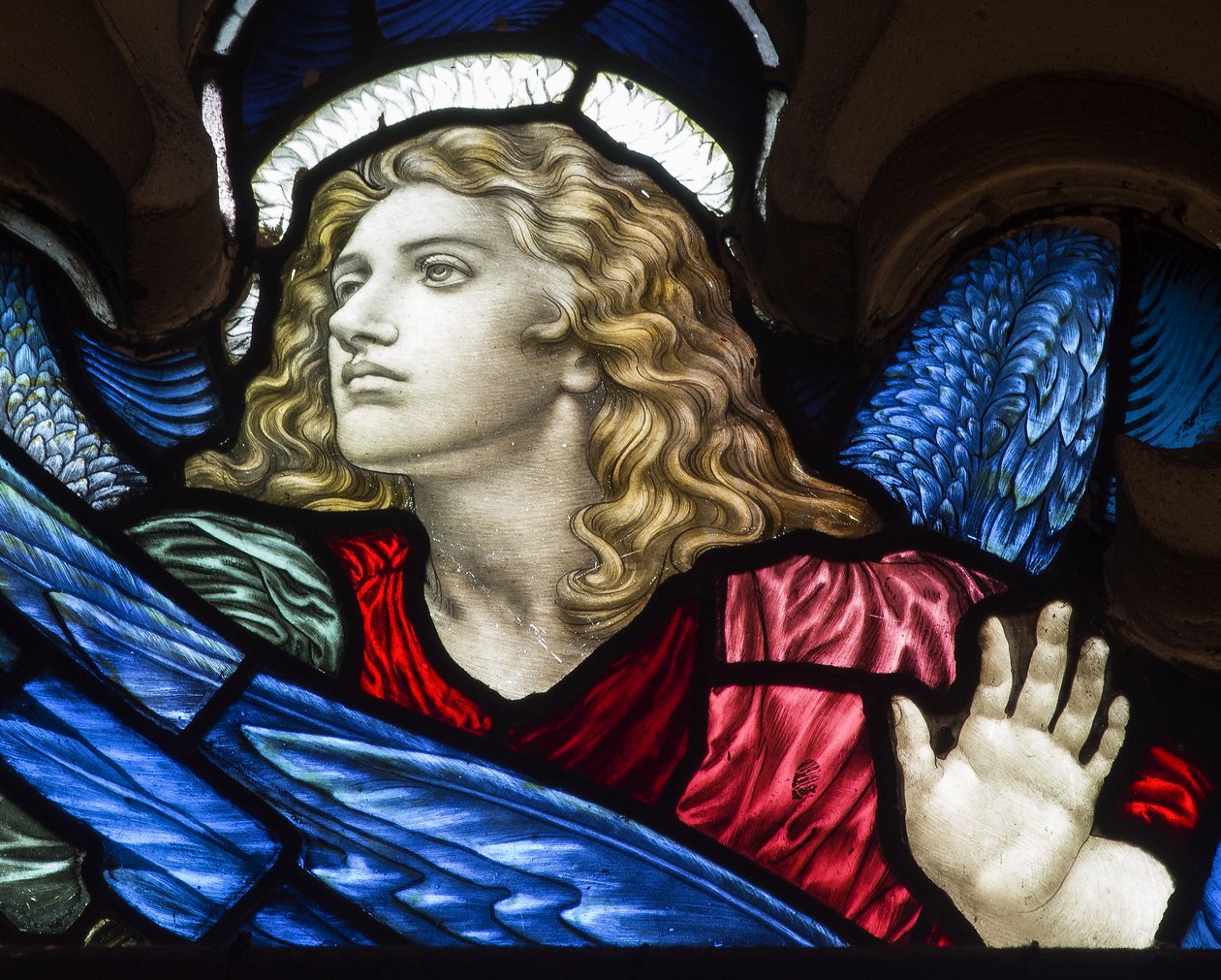 Head of an Angel by Henry Holiday