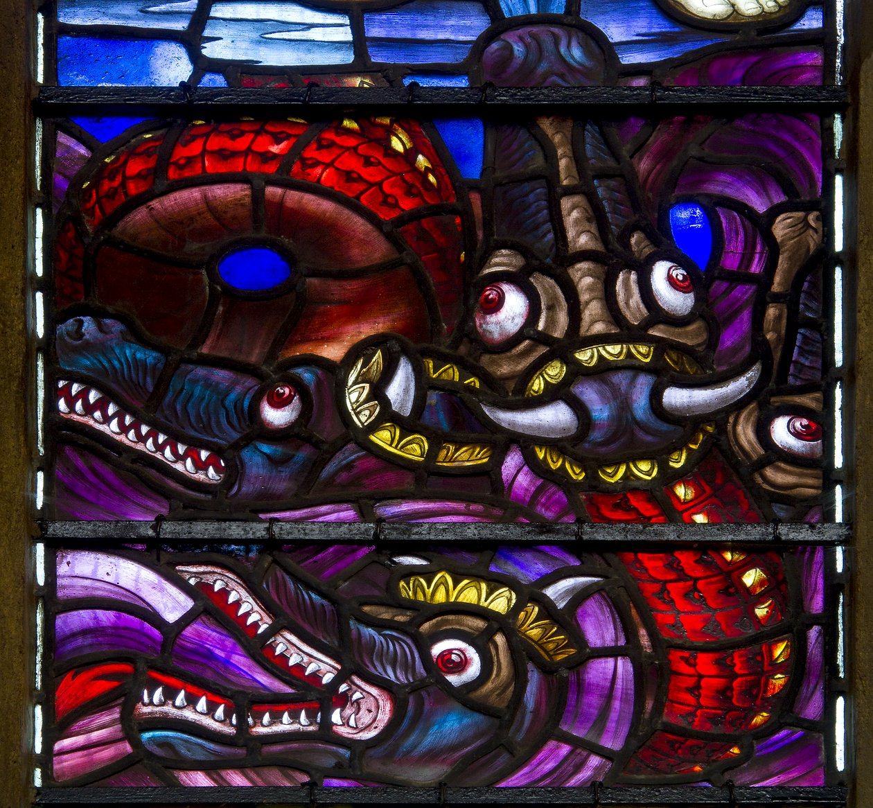 The Dragons (detail) by Henry Holiday