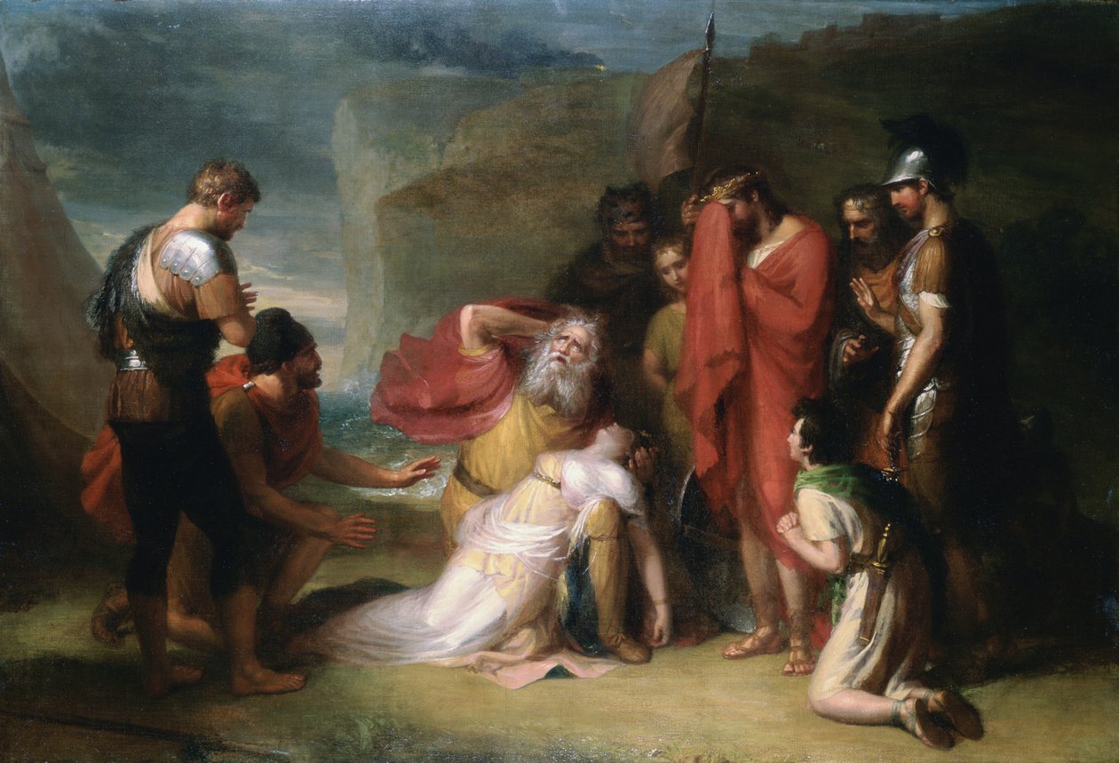 Lear and Cordelia by Henry Howard