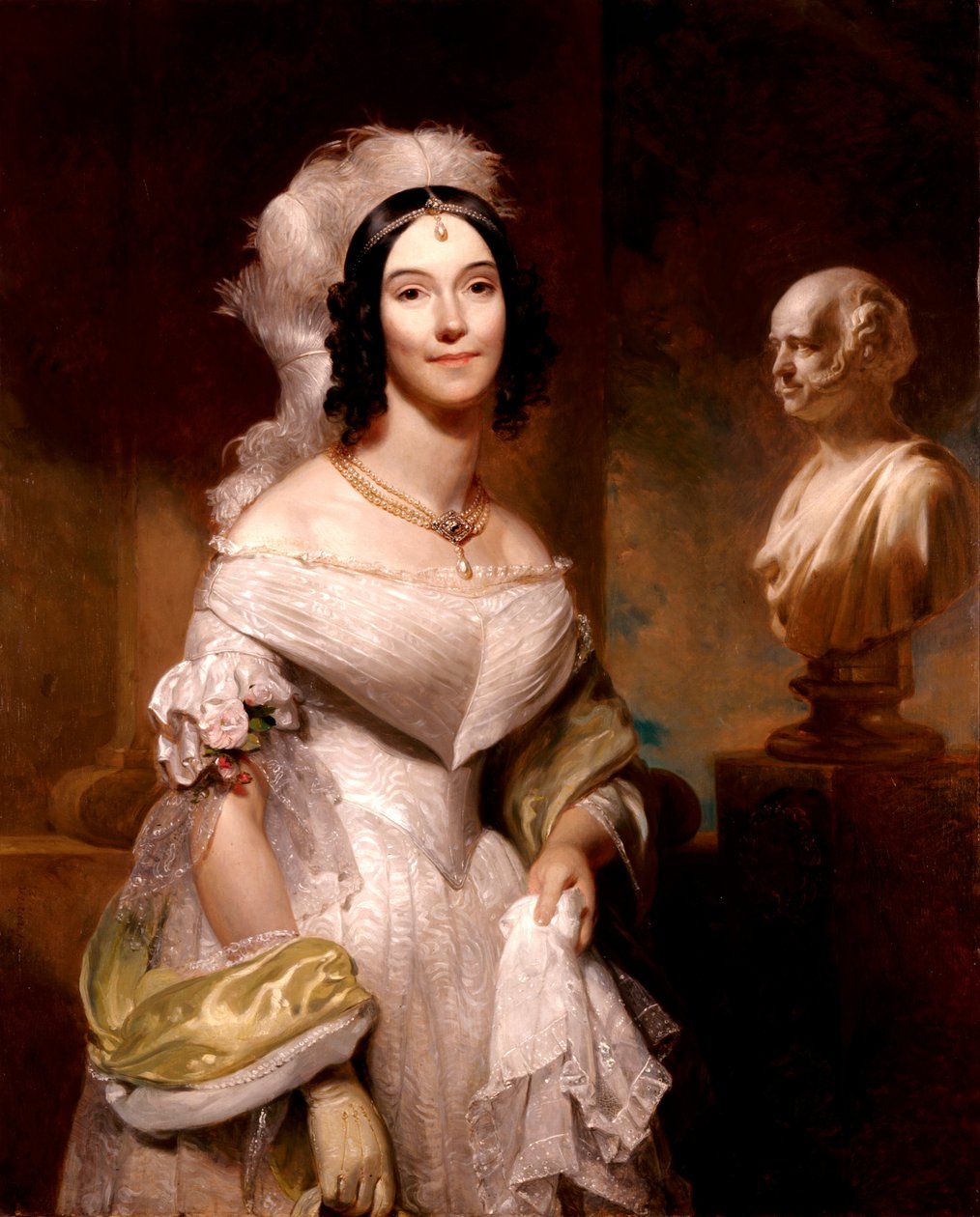 Angelica Singleton Van Buren by Henry Inman