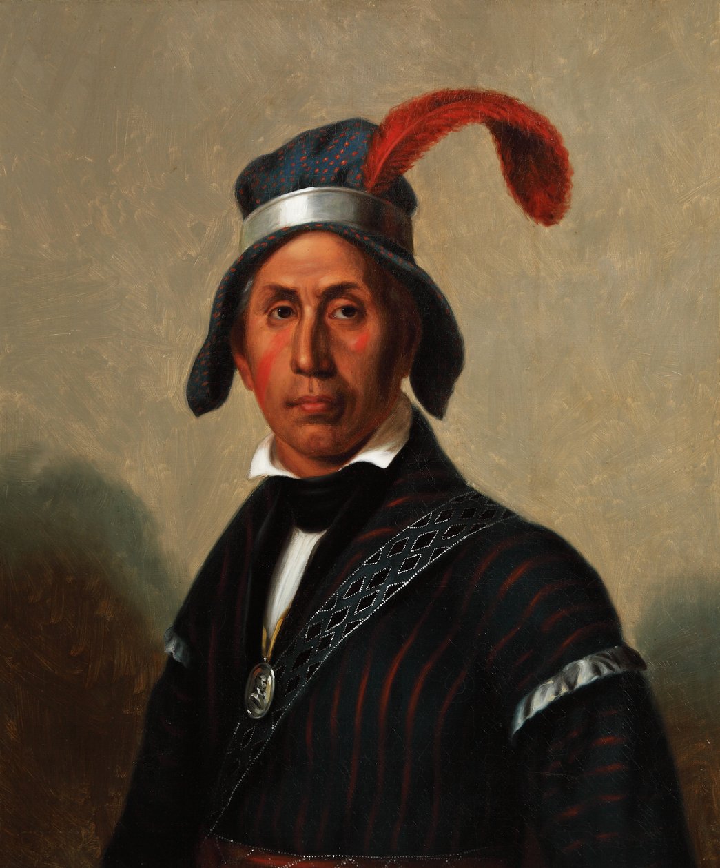 Yaha Hajo, Mad Wolf (Creek) 1836 by Henry Inman