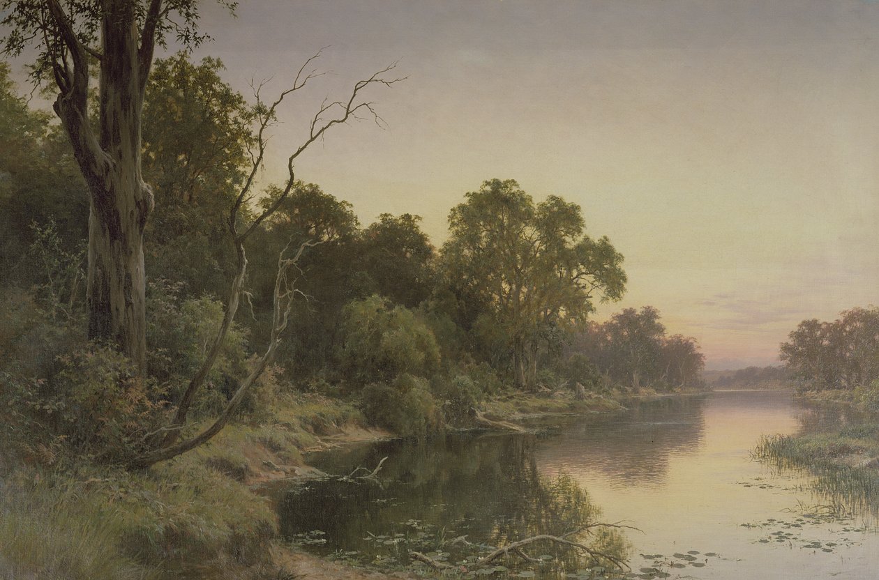 A Backwater of the River Murray by Henry James Johnstone