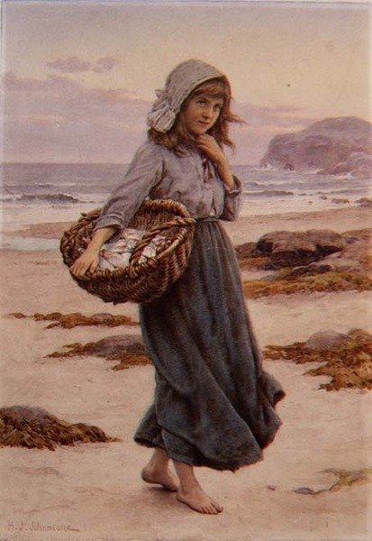 The Fishergirl by Henry James Johnstone