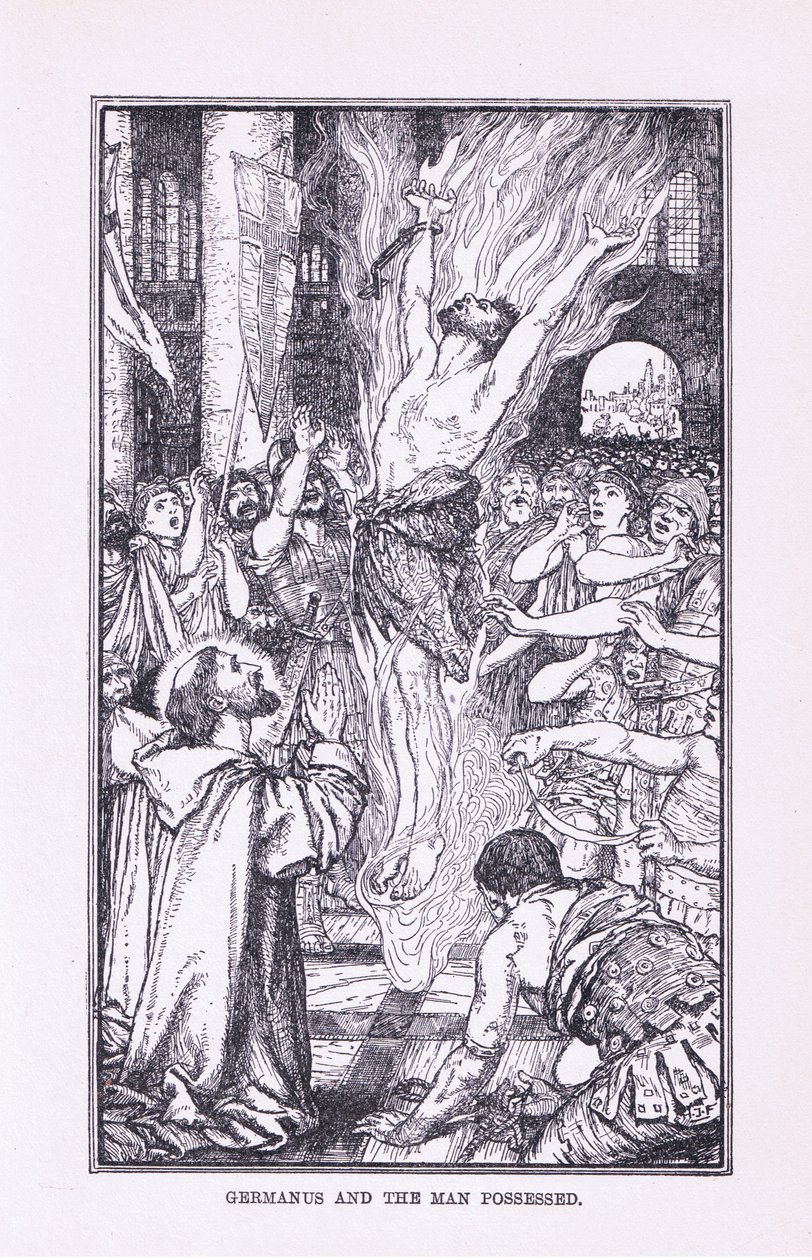 Germanus and the Man Possessed by Henry Justice Ford