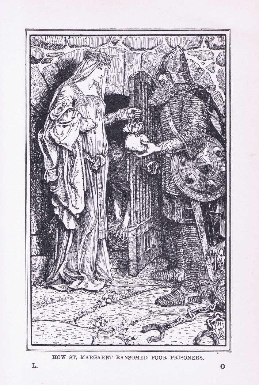 How St Margaret Ransomed Poor Prisoners by Henry Justice Ford