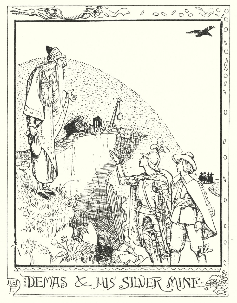 Illustration for The Pilgrim