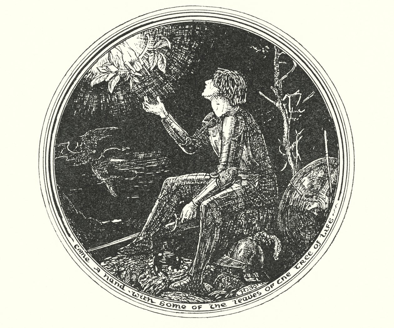 Illustration for The Pilgrim
