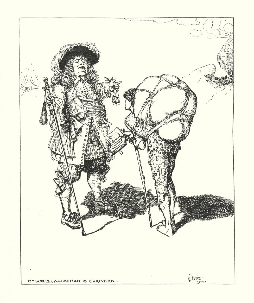 Illustration for The Pilgrim