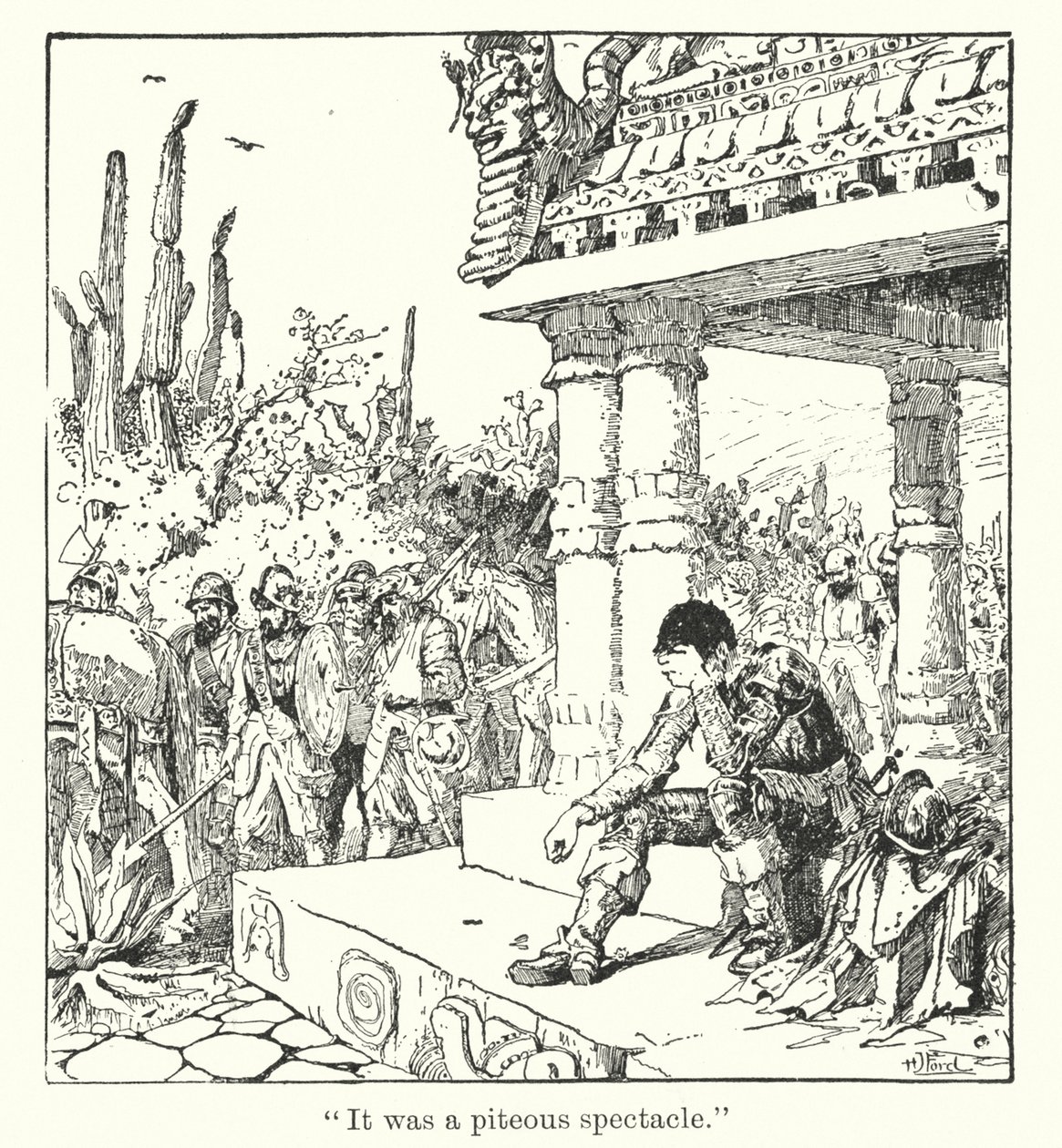 It was a piteous spectacle by Henry Justice Ford