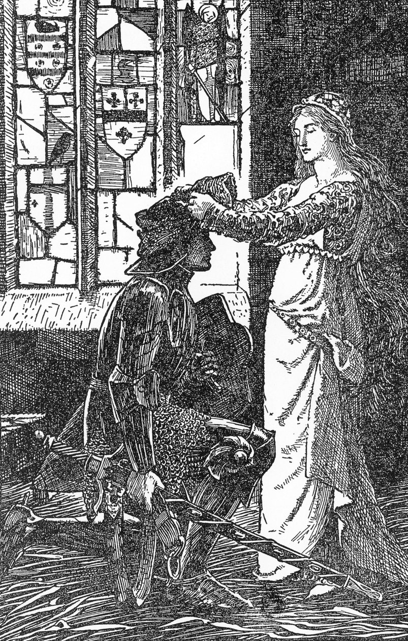 Lancelot and Elaine d