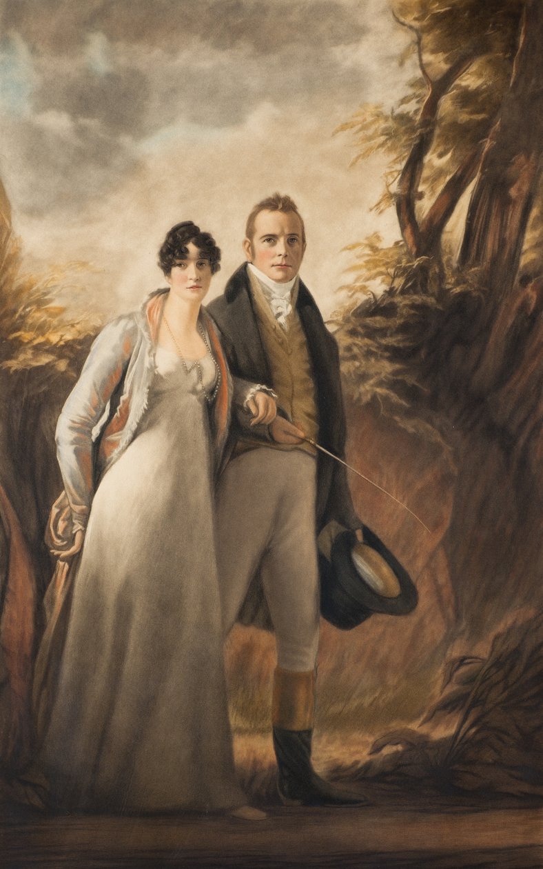 Mr and Mrs Campbell of Kailzie by Henry Macbeth Raeburn
