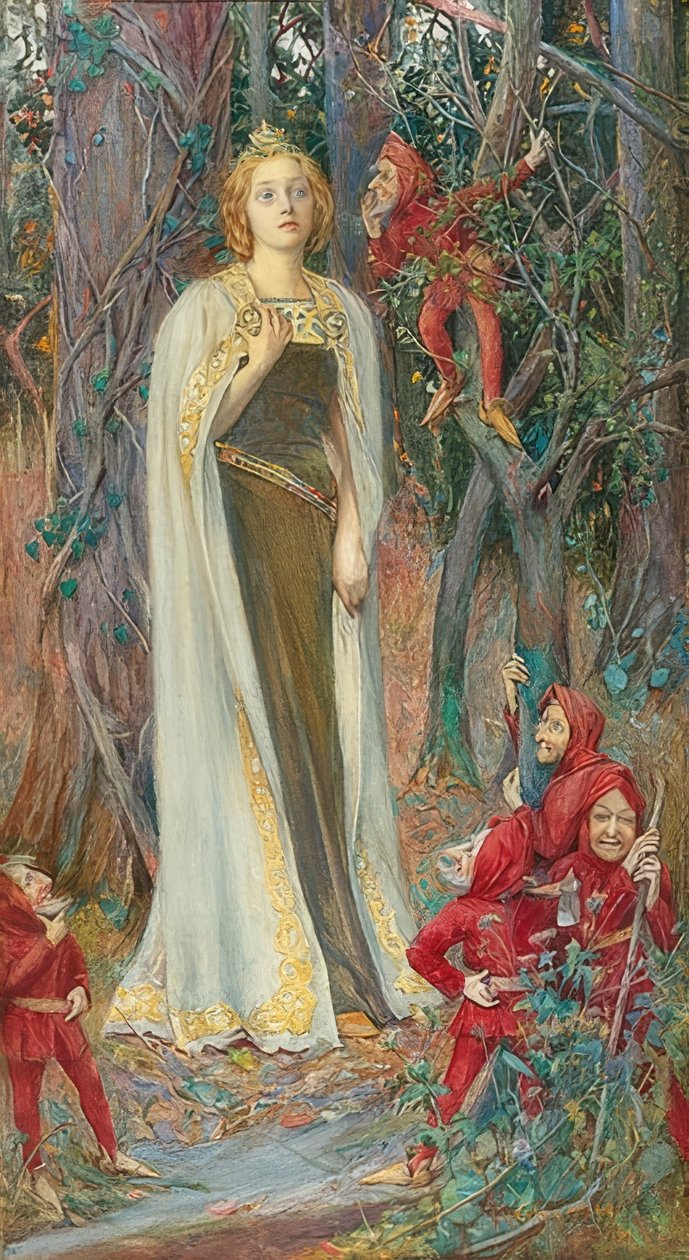 Once Upon a Time (Snow White) by Henry Meynell Rheam