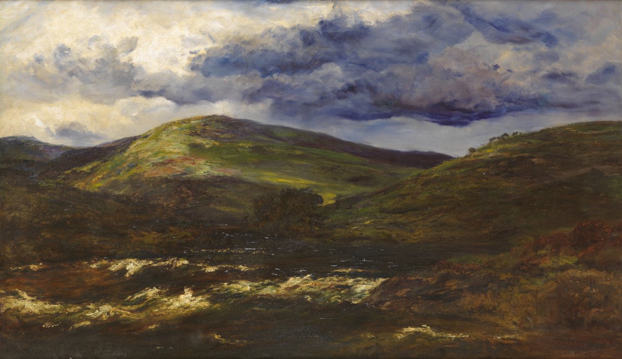 Glen Orchy, Storm Coming On by Henry Moore