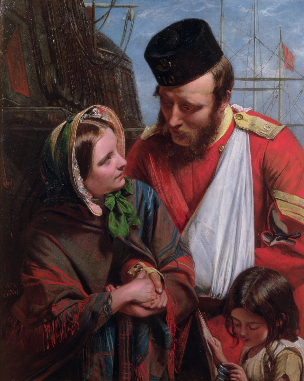Home Again, 1858 by Henry Nelson O