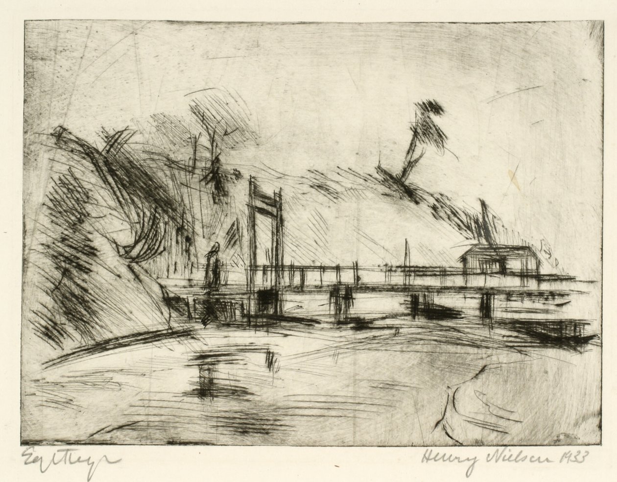 Bridge over the Fortress Moat by Henry Nielsen