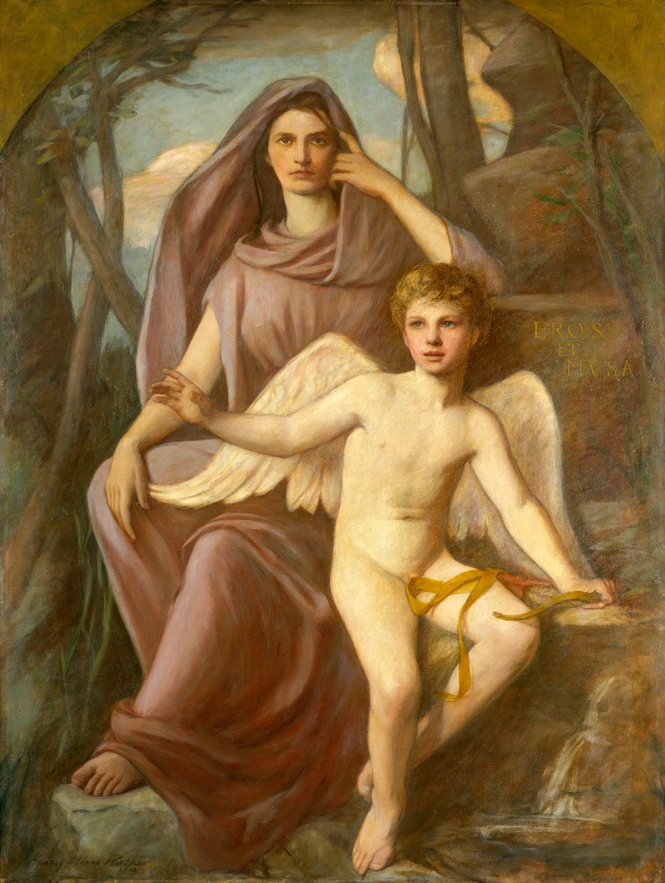 Eros and Musa by Henry O. Walker