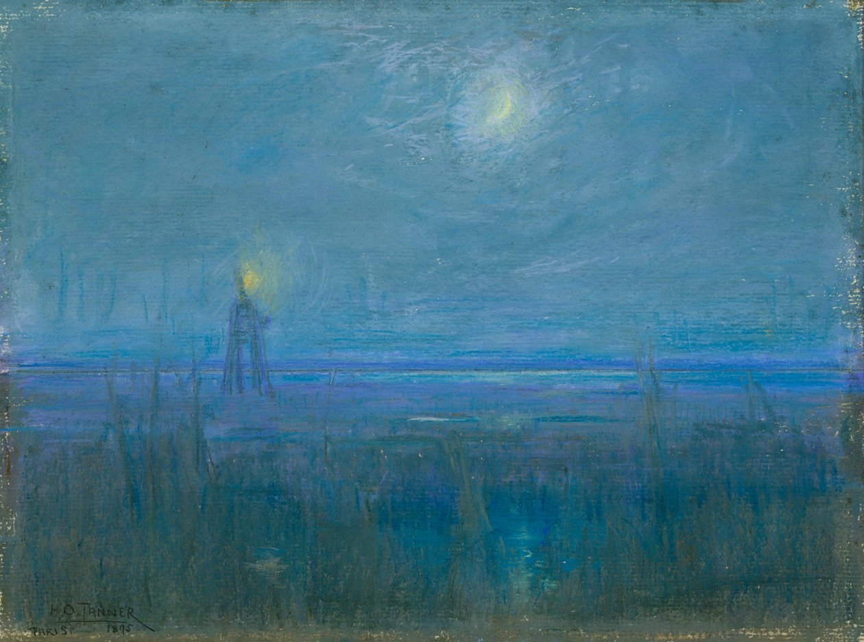 Marshes in New Jersey by Henry Ossawa Tanner