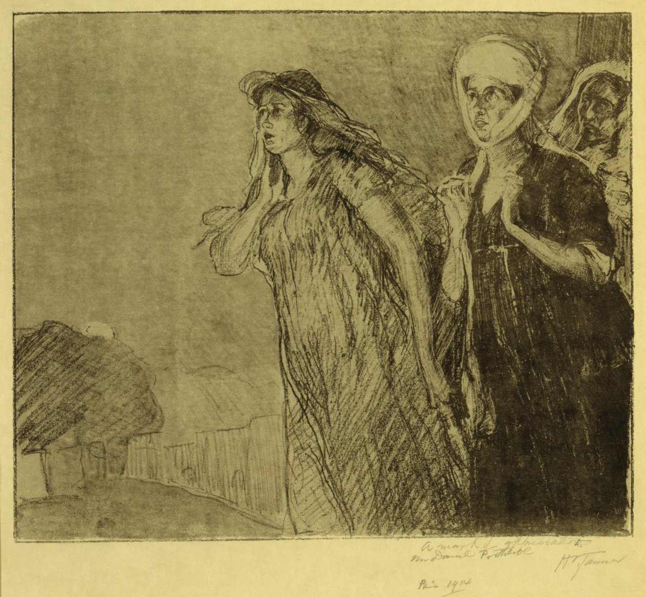 Return to the Tomb by Henry Ossawa Tanner