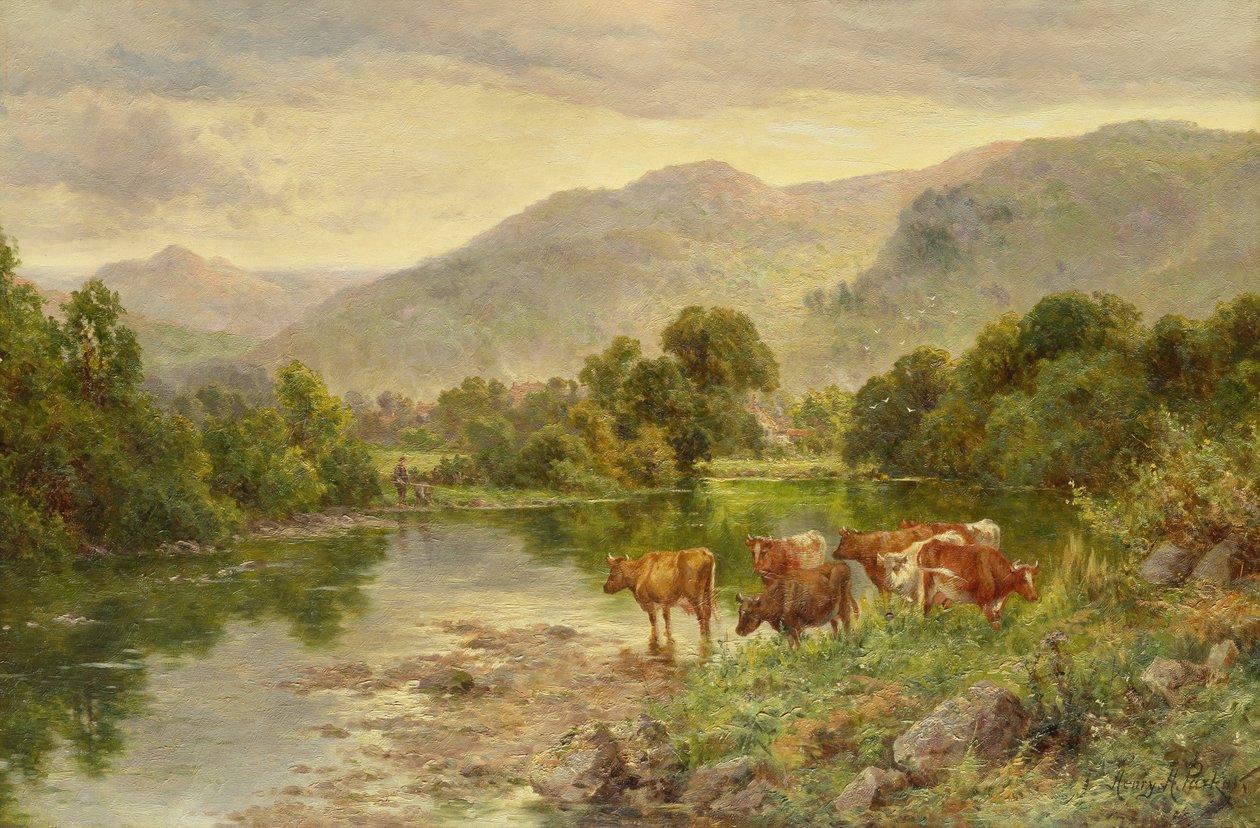 Church Pool, Bettws-y-coed by Henry Parker