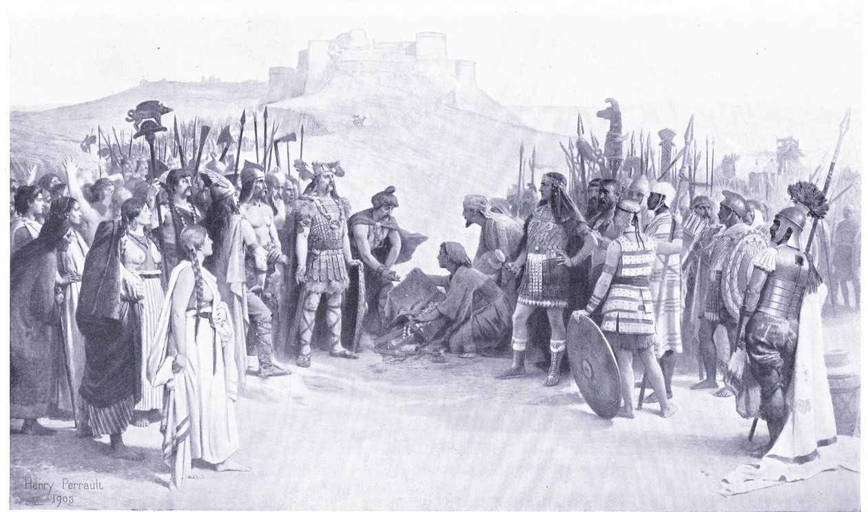 Hannibal Meeting the Gallic Chiefs by Henry Paul Perrault