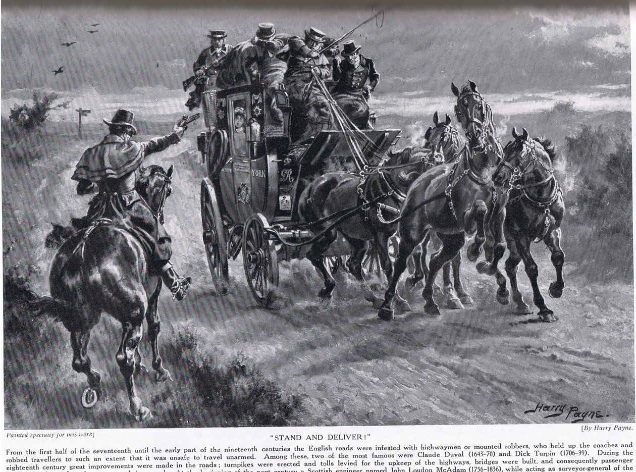 Stand and Deliver, illustration from 
