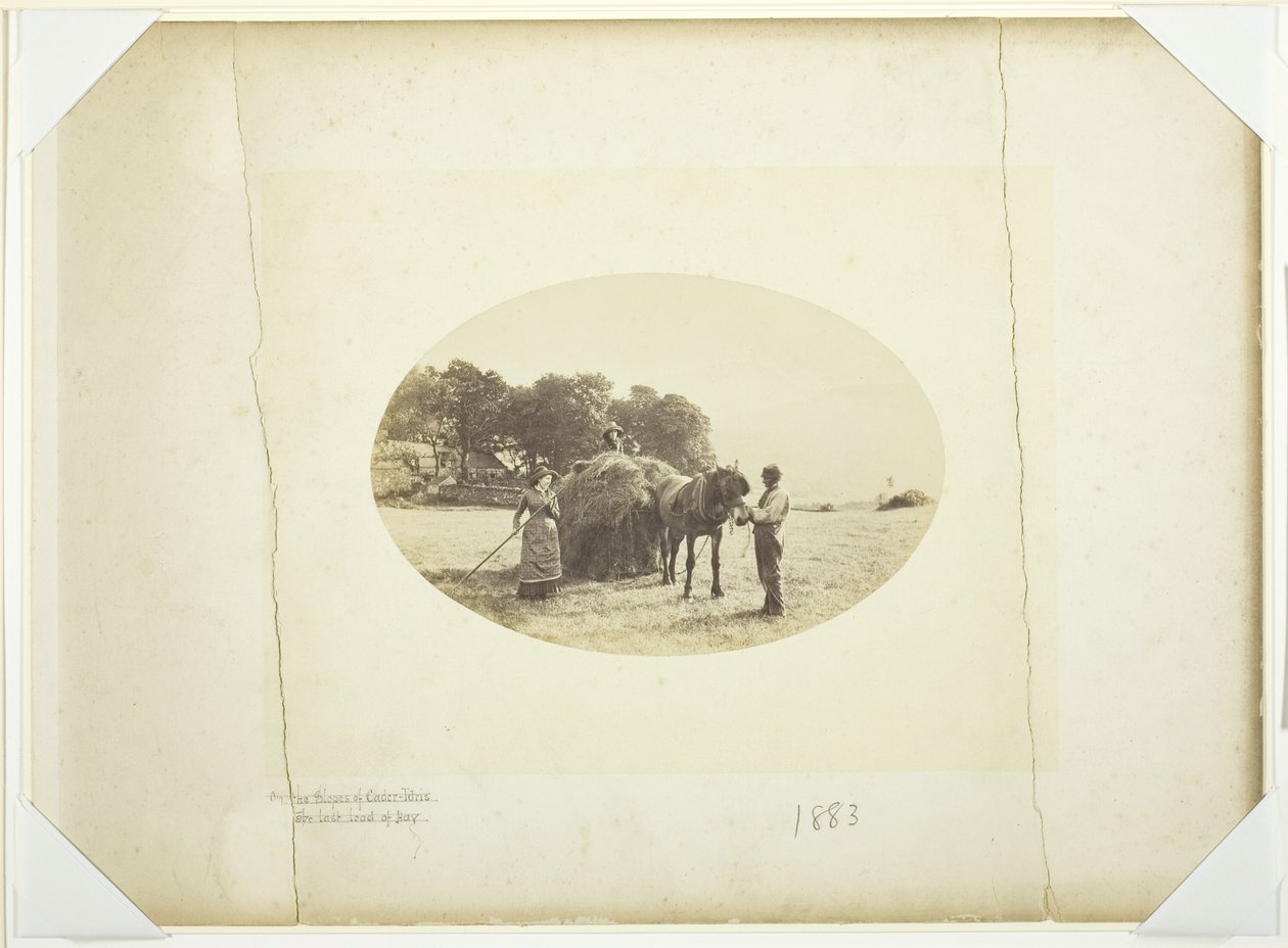 On the Slopes of Cader-Idris, The Last Load of Hay by Henry Peach Robinson