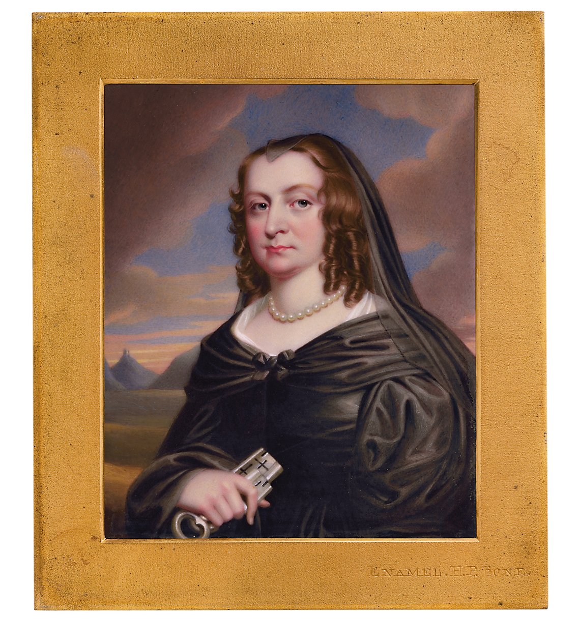 Lady Bankes, née Mary Hawtrey by Henry Pierce Bone