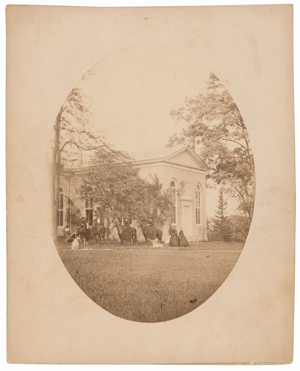 Doughoregan Manor, Maryland, c. 1860 by Henry Pollock