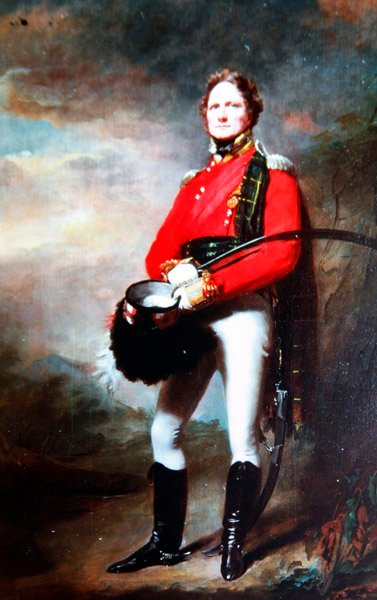 Major James Lee Harvey, c.1820 by Henry Raeburn